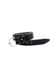 leather belt isolated on white