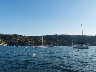 Fototapeta premium yachts in the bay