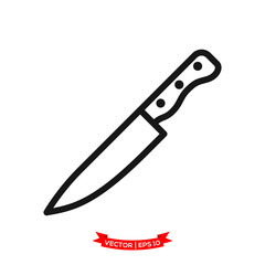 knife icon vector logo template, chef knife vector icon, kitchen utensil icon