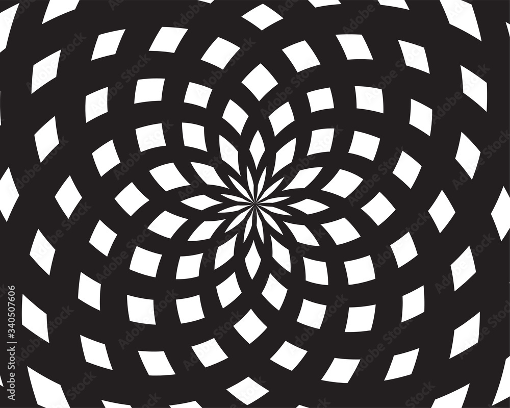 Poster abstract background vector. black and white pattern. ornament template for print page poster, web de