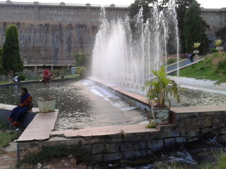 fountain in the park
