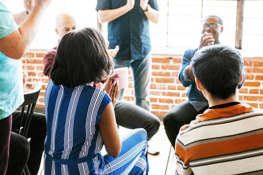 Successful team meeting