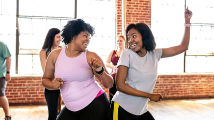Zumba class at the gym - Powered by Adobe