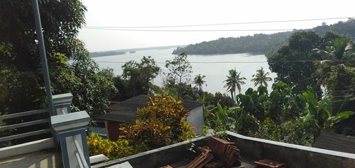 view of the river
