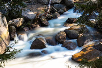 Langzeitbelichtung an der Oker