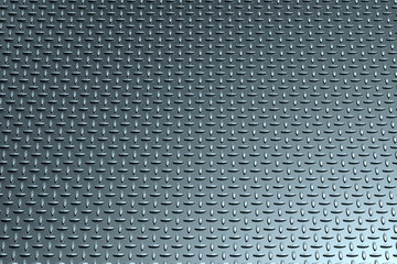 metal texture with a pattern of rhombuses 3D illustration, 3D render.