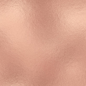 Rose Gold foil seamless texture, pink background 