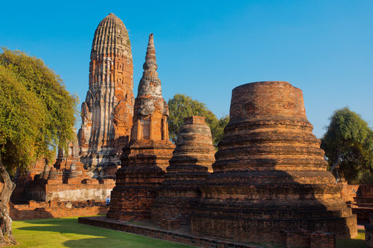 Thailand ruins old cities temples 