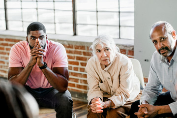 Diverse people in a workshop