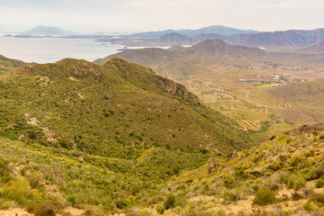 Fototapeta na wymiar Sea coast landscape in Spain