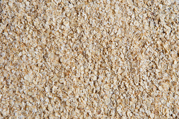 oat millet scattered on the table