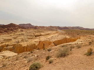 California Canyon and Mountain Road in Death Valley