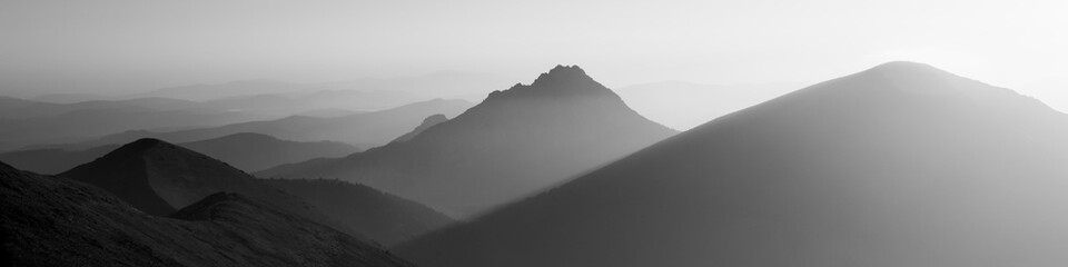 mountain landscape with mountains