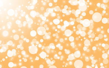 Abstract bokeh light gold background