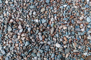 abstract background with gravel.