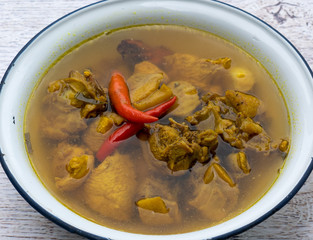 Thai Mixed Soup Dishes 