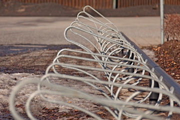 adult and obscene bike racks at Haga in Umea