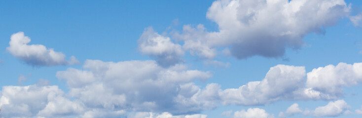 Fototapeta premium white clouds against blue sky
