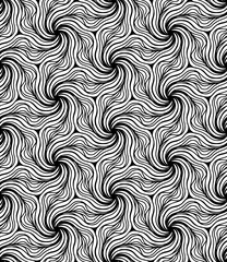 Seamless abstract pattern Vector coloring book