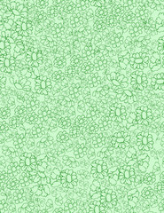 green floral paper
