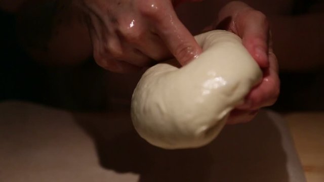 Pasta fatta in casa per la pizza