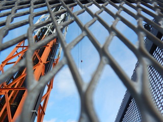 wire mesh fence
