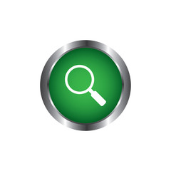 Search button vector design isolated on white background