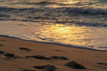Strand, Sonnenaufgang