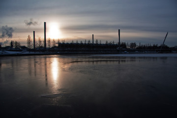 Fototapeta premium tampere river 2