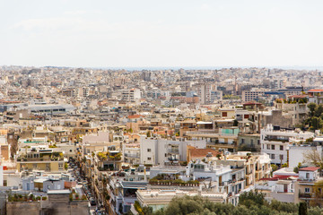 Fototapeta premium Cityscape of Athens, the capital city of Greece