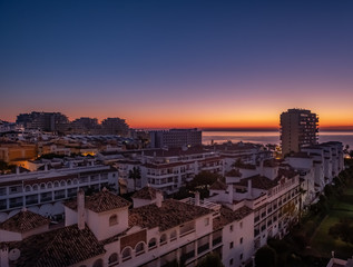 Fototapeta premium Spanish sunset