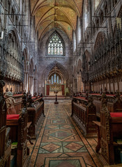 Chester Cathedral Uk interior 13