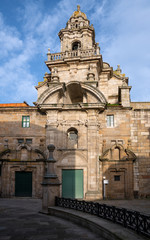 Fototapeta na wymiar Iglesia de Santa Maria del Campo, A Coruna, Galicia, Spain