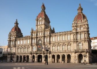 Fototapeta na wymiar A Coruna, Galicia, Spain