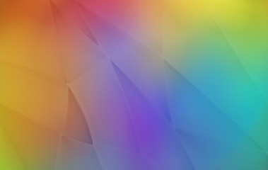 Broken glass abstract background. Polygonal wall. Three-dimensional render illustration.