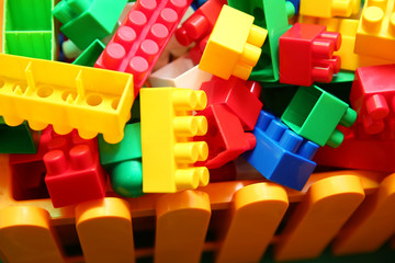 block pieces can be assembled and connected in many ways, to construct objects vehicles, and...