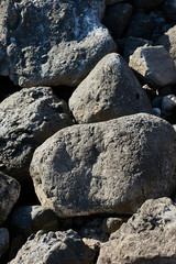 A pile of rocks photo