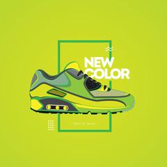 New Color Of Green Sneakers