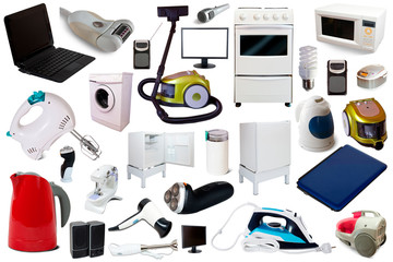Set of consumer electronics