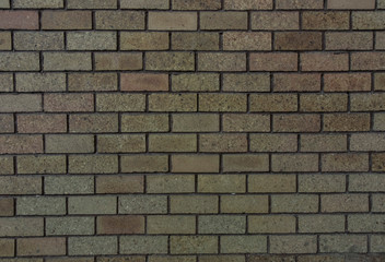 Fototapeta premium bricks red and broen color arranged in rows on wall