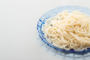 instant noodles in bowl