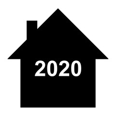 Jahr 2020 und Haus