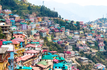 Shimla, Himachal Pradesh, India - Not Brazil Nor Argentina Its my India. The beautiful panoramic landscape of Shimla situated in Himachal Pradesh. Natural beauty of Shimla Himachal Pradesh India.