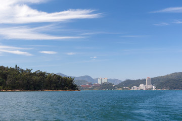 Fototapeta premium 台湾日月潭の風景