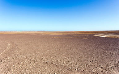 Fototapeta na wymiar The skeleton coast desert solours and desolation