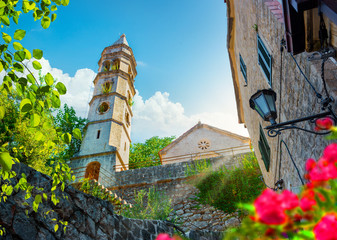 Obraz premium Brajkovic Martinovic Palace in Perast