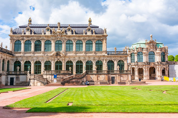 Fototapeta premium Dresdner Zwinger architecture in Dresden, Germany