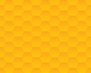 Grey honeycomb pattern background. 3D texture wall panel. Seamless geometric texture.
