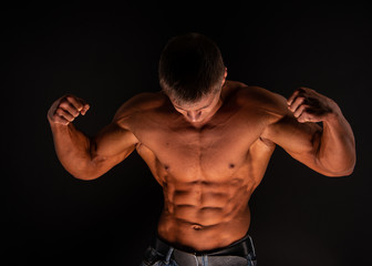 Young bodybuilder