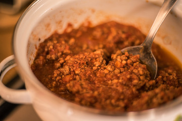 cocoa powder and cinnamon